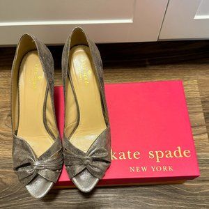 Kate Spade Metallic Heels